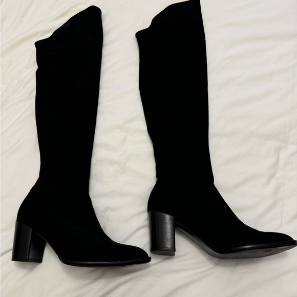 Tall black boots size 37 - Picture 3 of 7